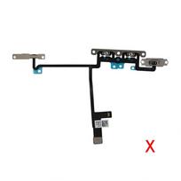 Power Volume Button Flex Cable With Flash Light Microphone For iPhone X XR XS XSMax Replacement X Volume Flex