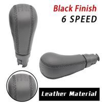New Product Automatic Gear Shift Knob Lever Shifter Stick Leather For Volvo S60 2004-2009 Manual S80 2004-2006 Car Accessories