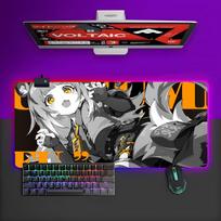 Zenless Zone Zero Characters Mouse Pad RGB Gaming Mouse Pad Desk Mat HD Gamer Large LED Light XXL MousePads RGB600x300x3mm