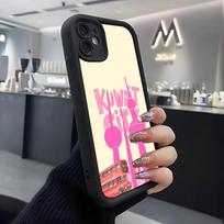 Kuwait Flag Phone Case For IPhone Air 17 Pro Max 16 E 15 14 Pro Max 13 12 11 Mini Plus Soft Silicone Black Cover iPhone 14