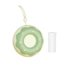 Extra-Sticky Mini Lint Roller Reusable Pet Hair Remover Essential Tool Hair Removal Brush  Home žalia