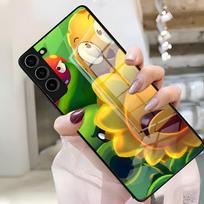P-Plants VS Zombies Phone Case For Samsung S26 S25 Plus S20 S20 Plus S22 Ultra S23 FE S21 Plus S21 Ultra Glass Cover Samsung S26 Ultra