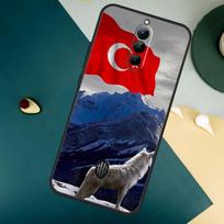 Turk Wolf Turkey Flag For ZTE Nubia Red Magic 10S Pro Plus 7 6S 7S 8 9 8S 9S Pro Red Magic 10 Air 11 Pro Plus Case Red Magic 9 Pro Plus