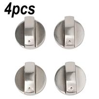 4pcs Gas Stove Knobs Cooker Oven Hob Control Knobs Switch 6mm Kitchen Cooker Gas Stove Cooktop Control Gas Stove Accessories