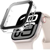 Screen Protector for Apple Watch Case 46mm 42mm 45mm 44mm 49mm 41mm 40mm Tempered Glass iWatch Series 11 10 7 8 9 SE 6 5 Ultra 3 41mm Series 7 8 9 gryna