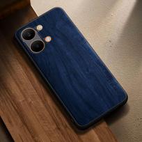 For Poco X8 Pro Max Case Capa Funda New Stylish Wooden Pattern Pu Leather Cover for Poco X8 Pro Case Coque poco x8 pro max tamsiai mėlyna spalva