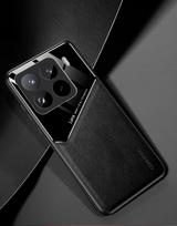For Xiaomi Mi 15T Pro Case Luxury Soft Leather Texture Magnetic Protective Back Cover Case for Xiaomi Mi 15T 14T Pro Phone Shell xiaomi 15 juoda