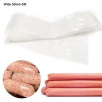 Food Grade 5/10 M Plastic Packaging Sausage Casing Sausage Casing Making Tool Plastic Casings Sausage Shell Casing