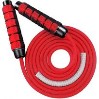 Cotton Jump Rope - Adjustable - Premium Heavy Weight Skipping Rope with Ball