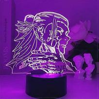 SCSYV Newest Anime Jujutsu Kaisen Figure 3D Night Light Geto Suguru Acrylic Table Lamp Bedroom Decor Child Gift Night Lights