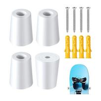 ABBY-4-Piece Vertical Ski Hanger With Screw Expansion Anchors Vertical Ski Storage To Safely Store And Display Your Skis balta