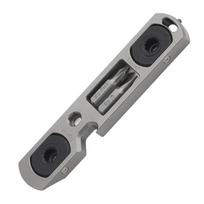 Multifunctional Bottle Opener Hexagon Wrench Titanium Alloy Crowbar Phillips Screwdriver Straight Screwdriver Window Breaker