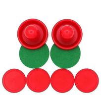 Air Hockey Pushers Air Hockey Pucks Goal Handles Paddles Replacement Accessories - Ri