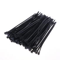 100/300Pcs Plastic Cable Zip Ties With Durable Nylon Wire Fasteners Reusable Quick Release For Home Office And Outdoor Use