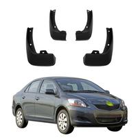 4 vnt. purvasargių, suderinamų su Toyota Yaris/ Vios /Belta sedanu 2007 2008 2009 2010 2011 2012 2013 FT-36 juoda