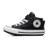 Converse Chuck Taylor All Star Mid Boot PS Malden Street - Black White Kids Sneakers A04817C 29