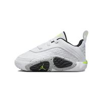 Air Jordan Tatum 2 TD Neon Baby Sneakers White Black Wolf-Grey FJ6461-100 25