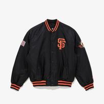New Era Mlb Giants Authentic Stadium Jacket Black 14742059 blacks/M