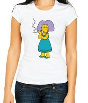 Patty Bouvier, The Simpsons Women 3/4 Short Sleeve T-Shirt L209 4XL