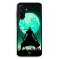 Dėklas Samsung Galaxy A17 Roronoa Zoro trys kardai pilnatis Maniacase juoda