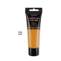 Acrylic Paint Set - 12 Colors, 500ml, Waterproof, Ideal for Art Students and DIY Projects As Shown