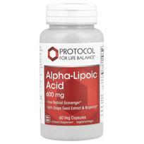 Protocol for Life Balance, Alpha Lipoic Acid, 60 Veggie Capsules