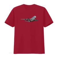 Air France Airbus A380 Aviation Airplane T Shirt for S M L XL XXL vintage Washed Breathable homme Unisex designer clothes S