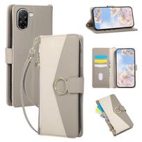 For Google Pixel 8 Pro Leather Case Wallet Stand Phone Cover with Wrist Strap E
