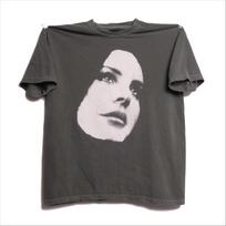 2026 Summer Womens Vintage Lana Del Rey TShirt Unisex Cotton and Breathable Short Sleeve Oversized Loose Casual S