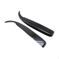 2 Pieces Headlight Spoilers Front Eyebrows for Automobile