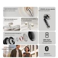 EDIFIER LolliANC Semi-in-ear Noise-Cancelling Bluetooth Translator Earbuds žvaigždėta juoda spalva