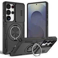 Magnetic Ring Hard Durable Case for Samsung Galaxy A17 5G A16 A15 A56 A36 A26 S26 Plus S24 S25 Ultra S22 S23 Stand Holder Galaxy A17 4G juoda