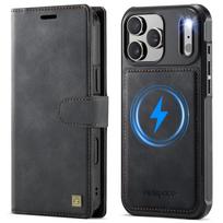 2-in-1 Detachable Leather Case For iPhone 17 16 15 14 13 12 Pro Max Plus 17Air 16E Premium Wallet Card Slots Magnetic Flip Cover iPhone 13 Pro juoda