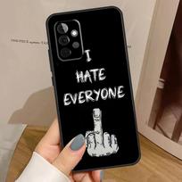 Middle Finger Case For Samsung Galaxy A15 A16 A17 A26 A36 A56 A55 A35 A52 A32 A12 A53 A33 A13 A14 A34 A54 Samsung A56
