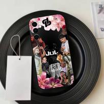 Rapper J-JuL C'est Pas D-Des Lol Phone Case Black Silicone Soft For Samsung Galaxy A73,A72,A71,A70,A53,A52,A51 Samsung a70
