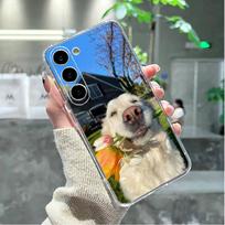 Funny Little Dog Expressions  Phone Case For Samsung GalaxyA10,12,13,20,21s,22,31,32,52,71,72,73,Soft Silicone Transparent Cover Samsung a40