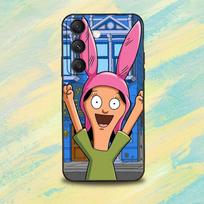 Bobs C-Cartoon B-Burgers-S Phone Case For Samsung S25,S24,S10,S22,S21,S20,S23,Ultra,Plus,Lite,FE,Soft Silicone Black Cover SamsungS235G