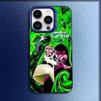 G-Grim Adventures Billy Mandy Phone Case For iPhone 16,15,14,13,12,11,Mini,Pro,E,MAX Blue Candy Matte Shockproof Cover iPhone15