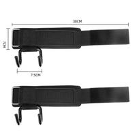 1pair Portable Non-Slip Weight Lifting Straps Heavy Duty Enhanced Grip Wrist Support Straps D Ring Training Straps Workout