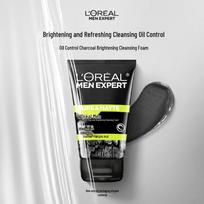 L'Oreal Men Expert Oil Control Charcoal Cleanser 100ml spalva