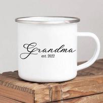Birthday Gift for Grandma Best Grandma Ever Mug Grandma Coffee Mugs Mothers Day Gifts for Grandpa from Grandchildren Grandkids 360ml