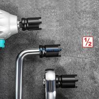 A5YD Grinder Socket Wrench Adapter For Cordlesss Power Tool Square Tooth Design CN