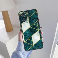 Marble Geometric Case For Realme 15 14 11 12 13 Pro Plus C65 C67 C71 C63 C61 C55 C51 C53 C35 C75 GT6 GT7 Pro Realme 13 Pro Plus