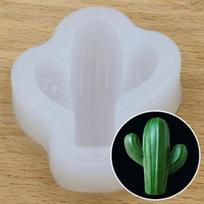 Easy to Clean Silicone Candle Mould 3D Plants Mould Cactus Plant Flower Epoxy Resin Mold Assorted Succulent Soap Making Mould