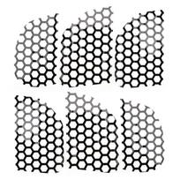 Light Decals Film Car Exterior Accessories Taillight Decorative Car Sticker Honeycomb Car Stickers juoda