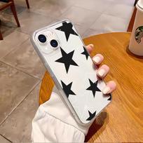 Creative Star Case for iPhone 16 15 14 13 12 11 Pro/ Max/Plus shock-proof rear cover anti-fingerprint IPHONE15PROMAX