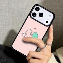 Capa Case for iPhone 17 Air 16 Pro Max 15 Plus 11 13 Mini 14 12 Back Phone Cover Animal Dinosaur Fun Dino iPhone17 Pro
