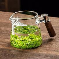 450ml 600ML Brewing Green Tea Glass Teapot with Crescent Scented Tea Filter Glass Tea Pot Kungfu Tea Maker