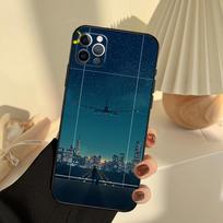 Airplane Aircraft Case For iPhone 11 12 13 14 15 Pro Max Cover For iPhone 13 12 Mini XR X XS Max 7 8 Plus SE 2020 iPhone SE 2022