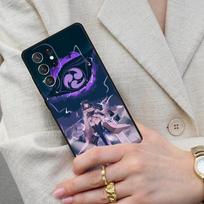 Baal Genshin Impact Game Anime Cell Phone Case for Samsung Galaxy S26 Ultra S25 S24 S23 S22 S21 S20 Note10 Cover Galaxy S23+